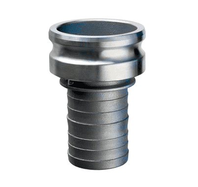 AL-E2015 by Kuriyama | Quick-Acting Special Application Coupling | Part E | 2" Reducing Adapter x 1-1/2" Hose Shank | Aluminum