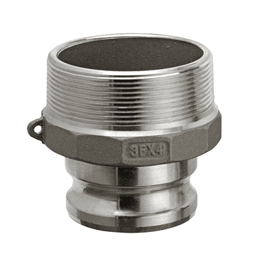 AL-F2030 by Kuriyama | Quick-Acting Special Application Coupling | Part F | 2" Reducing Adapter x 3" Male NPT | Aluminum