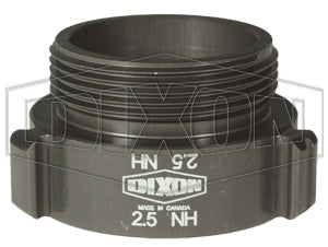 N37-40F40F Dixon Aluminum Hydrant Adapter - Style N37 - Rocker Lug - 4" Female NST(NH) x 4" Male NST(NH)