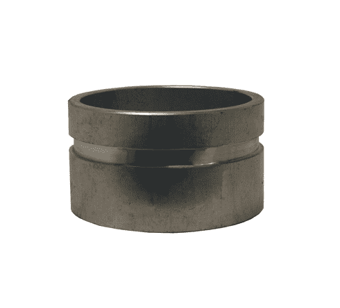 AVN2500-200 Dixon Aluminum Grooved End x Weld Nipple - 2-1/2" Nominal Size