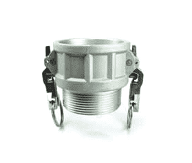 B400A54S by Jason Industrial | 4" Safety-Cam Cam and Groove | Part B | Female Coupler x Male NPT Thread | Aluminum