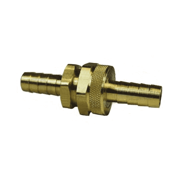 5920808K Dixon Brass GHT Thread Fitting with Hex Nut - Complete Machined Coupling - 1/2" Hose Size (Old Part #: BC74)