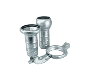 BGA400 by Jason Industrial | 4" Locking Lever Pump Coupling | Type B Industrial | Full Assembly | Galvanized Steel
