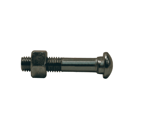 BLT38225 Dixon Carbon Steel Nut and Bolt for Pipe and Welding Fittings - 3/8" Bolt Thread - 2-1/4" Bolt Length