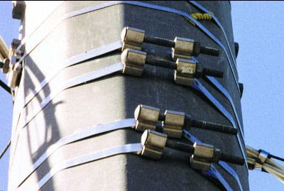 D50489 by Band-It | Mounting Bolt / Clamp | Use with Max. 1-1/4" Width Band | Aluminum | 25/Box