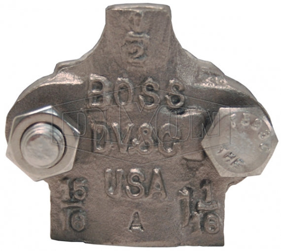 RB9 Dixon Valve Stainless Steel Boss Clamp for Hose ID 3/4" and Hose OD from 1-20/64" to 1-32/64"