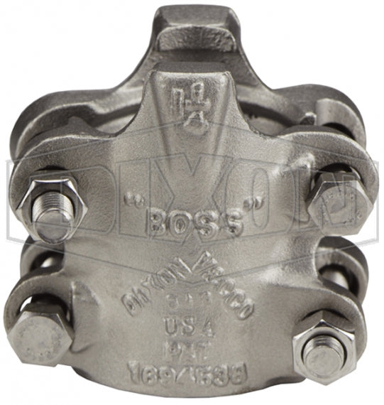 RB19 Dixon Valve Stainless Steel Boss Clamp for Hose ID 1-1/4" and Hose OD from 2-8/64" to 2-24/64"