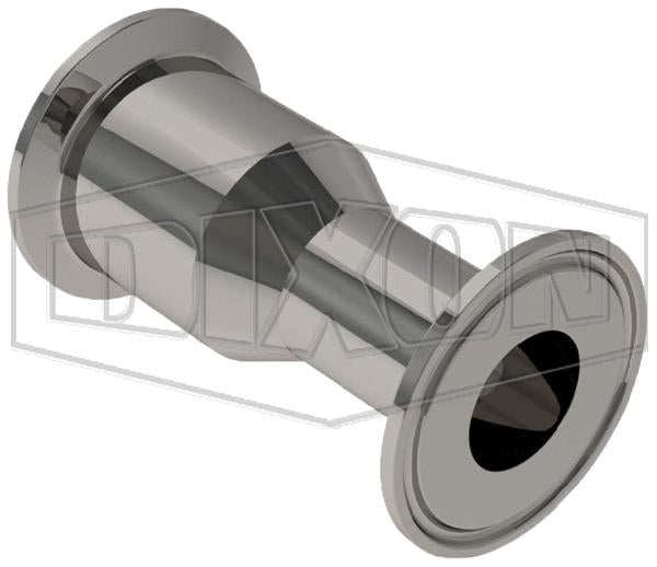 2221CBB250200F4 Dixon Valve 2-1/2" x 2" Tube OD 316L Stainless Steel BioPharm Clamp x Clamp Concentric Reducer BPE2016 (PM Finish - SF4)