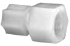 1566Px8x8 Female Connector 1/2 Tube O.D. x 1/2 Female Pipe - Polypropylene