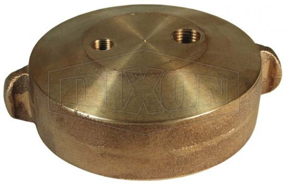 NST250TC Dixon Brass Test Cap - 2-1/2" Female NST(NH)