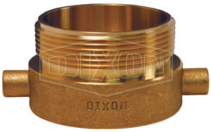 HA20T25F Dixon | Cast Brass | Hydrant Adapter | Pin Lug | Increaser ...