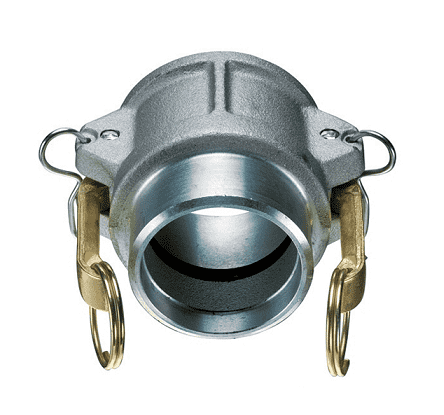 BW-ALB400 by Kuriyama | Quick-Acting Weld Coupling | Part B | 4" Female Coupler | Aluminum