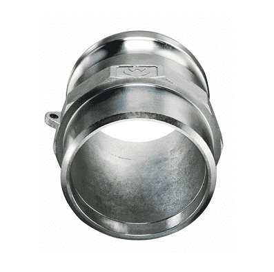 BW-SSF500 by Kuriyama | Quick-Acting Weld Coupling | Part F | 5" Male Adapter | 316 Stainless Steel