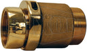 CSCTM25F30T-P Dixon Clapper Type Snoot - Pin Lug - 2-1/2" Female NST (NH) Inlet x 3" Male NPT Outlet - Polished Brass