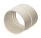 CMCW-400 by Kuriyama | Tiger-Duct® & Extendo-Duct® Air Ducting Hose Cuff | ID: 4" | EPT Rubber | White