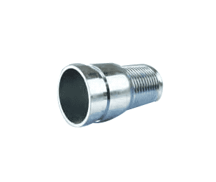 CN075V Jason Industrial Combination Hose Nipple (Victaulic-Type) - 3/4" Hose ID - Male NPT x Hose Shank