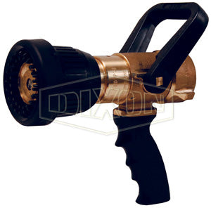CGSN151S Dixon Brass U.S. Coast Guard Approved AFFF/Water Fog Nozzle with Pistol Grip - 1-1/2" Female NPSH Thread