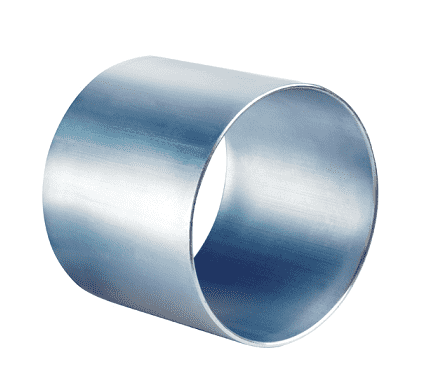 CRS-AL40413 by Kuriyama | Kuri-Krimp Crimp Sleeve | Hose ID 4" | Sleeve ID 4.81" | Wall Thickness 0.098" | Aluminum