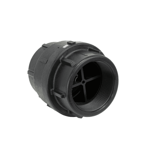 CV300 Banjo Polypropylene Check Valve - Full Port - 3" Female NPT x 3" Female NPT - 150 PSI