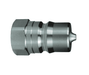 D-H4F4-S Dixon 303 Stainless Steel H-Series Quick Disconnect 1/2" ISO-B Food Grade Hydraulic Nipple - 1/2"-14 Female NPTF