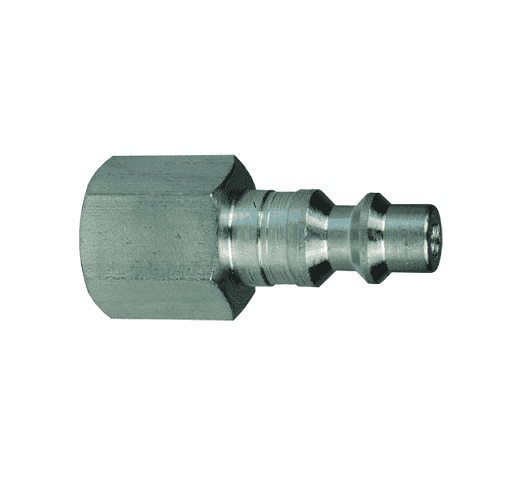 D2F3-S Dixon 303 Stainless Steel DF-Series Quick Disconnect 1/4" Industrial Interchange Pneumatic Nipple - 3/8"-18 Female NPTF