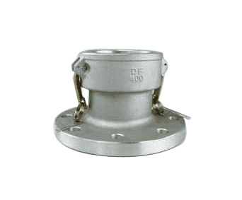 D300A3F by Jason Industrial | 3" Flat Face Flange Coupling | Part D | Female Coupler x Flat Face Flange | Aluminum