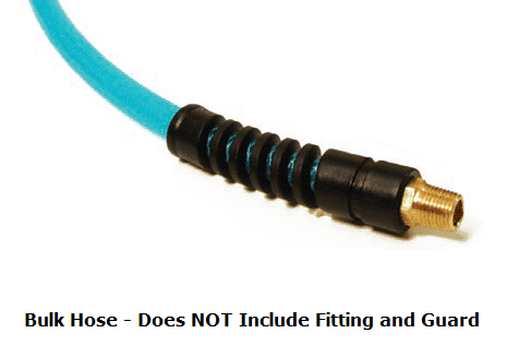 D450013-B by Nycoil | Ultra-Lite SuperBraid® | Bulk Hose | 220 PSI | 1/4" ID | 3/8" OD | Transparent Blue | 500ft