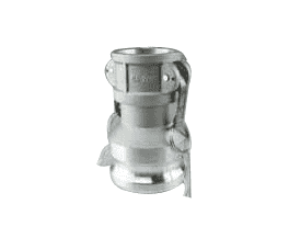 DA6040A by Jason Industrial | Reducing Cam and Groove | Part DA | 6" Female Coupler x 4" Male Adapter | Aluminum