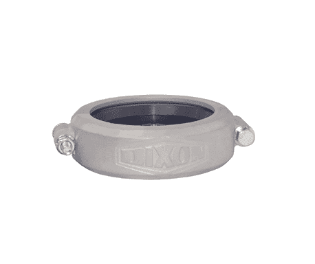 DBV-VB400 Dixon Aluminum Grooved Clamp - 4" Bolted Clamp with FKM-B Gasket