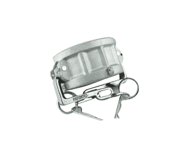 DCL150A by Jason Industrial | 1-1/2" Cam and Groove | Part DCL | Dust Cap with Stainless Steel Lock Out Handle | Aluminum