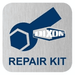 5205-RK4 Dixon Repair Kit for API Dust Caps - Replacement 18" Chain and S Hook