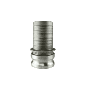 E100S by Jason Industrial | 1" Cam and Groove | Part E | Male Adapter X Hose Shank | 304 Stainless Steel