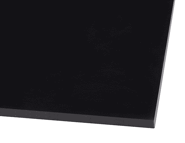 E60-06x36x36 by Kuriyama | Commercial Grade EPDM Sheet Rubber | 60 Duro Hardness | Shore Durometer A | Black | 3/16" x 36" | 36ft Roll