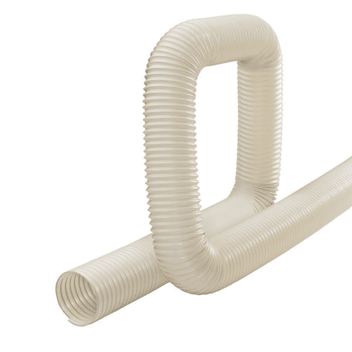 EDW-500X20 Kuriyama Tiger-Duct® Extendo-Duct® Air Ducting Hose - White - ID: 5" - OD: 5.18" - 20ft