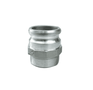 F100S by Jason Industrial | 1" Cam and Groove | Part F | Male Adapter x Male NPT Thread | 304 Stainless Steel