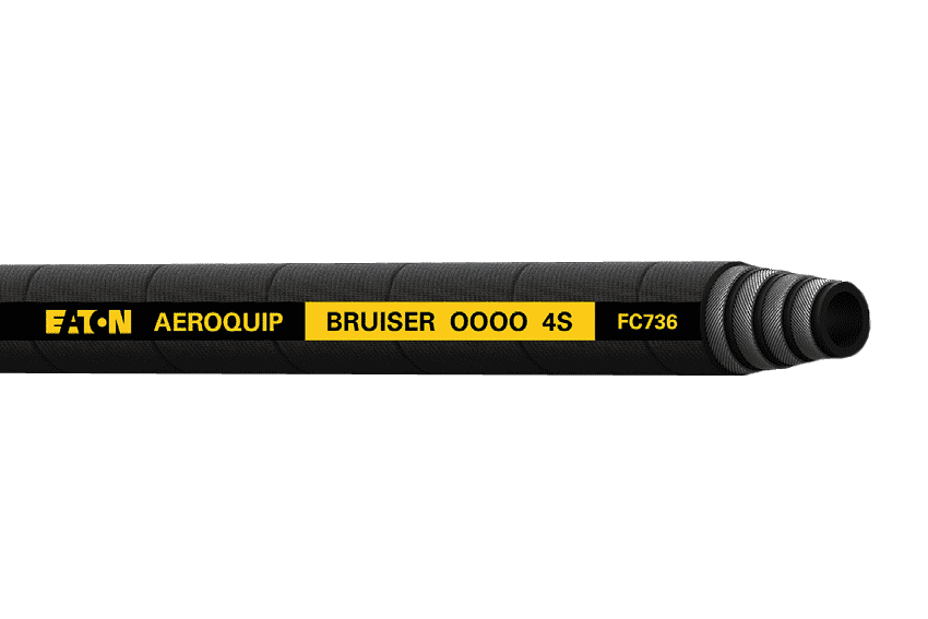 FC736-10 Eaton Aeroquip BRUISER Ultra-Abrasion Resistant Four Spiral Wire High Pressure Hose SAE 100R12