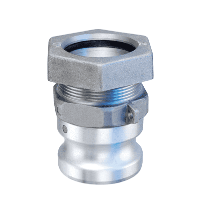 FCAL150 by Kuriyama | Quick-Acting Coupling | Part FC | 1-1/2" Male Adapter x 1-1/2" Compression | Aluminum