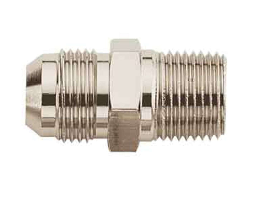 FBM2522 (FCM2522) Eaton Aeroquip® -08 Male AN x 3/8" Male Pipe Straight Adapter - Steel