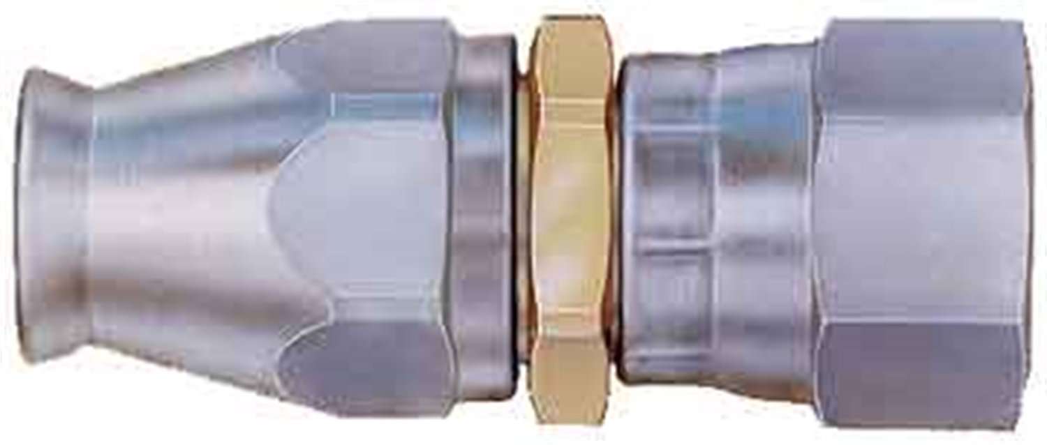 FBM1100 (FCM1100) Eaton Aeroquip® -03 Teflon™ Hose Fitting - Reusable S.A.E. 37° (JIC/AN) Swivel - Straight - Steel