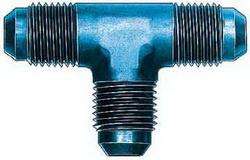 FBM2060 (FCM2060) Eaton Aeroquip® -03 Male AN x -03 Male AN x -03 Male AN Tee Adapter - Blue Anodized Aluminum