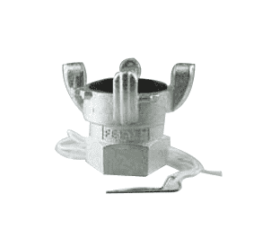 FE125 by Jason Industrial | Universal Air Coupling | 4 Lug | 1-1/4" Female NPT End | Iron