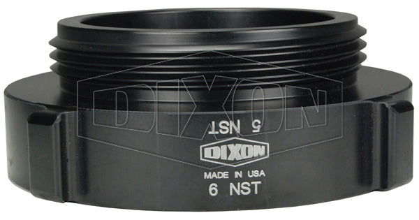 N37-40F25F Dixon Aluminum Hydrant Adapter - Style N37 - Rocker Lug - 4" Female NST(NH) x 2-1/2" Male NST(NH)