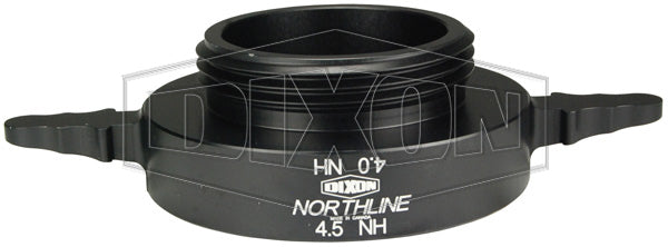 N56-40F25F Dixon Aluminum Long Handle Hydrant Adapter - Style N56 - 4" Female NST(NH) x 2-1/2" Male NST(NH) - Old Part #: ALHA4025F
