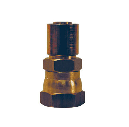 FJB-20Z-20 Dixon -20Z Brass Nominal Fitting - Female JIC Swivel - 1-1/4" Thread Size (Pack of 5)