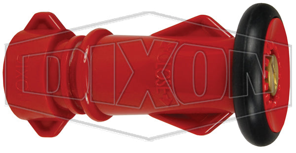 SL100 Dixon FM Approved Domestic Fog Nozzle with Bumper - Polycarbonate - 1" Female NPSH