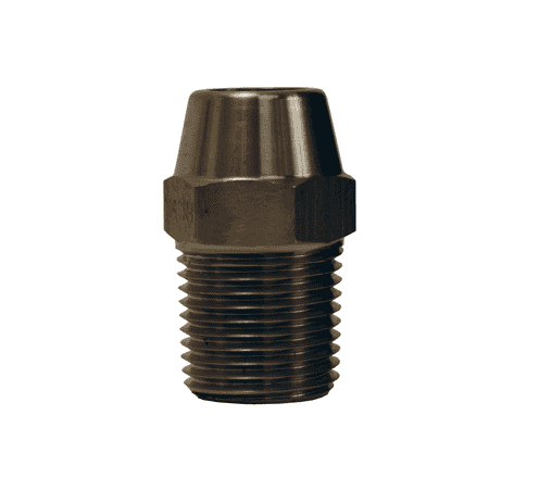 FMS750 Dixon 3/4" 304 Stainless Steel Hex Nipple for Welding to Metal Hose