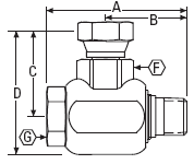 FS65000-0808-01 (1/2" Swivel)