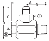 FS65003-0404-01 (1/4" Swivel)