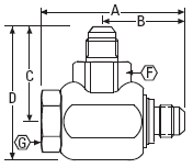 FS65004-1616-01 (1" Swivel)