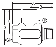 FS65007-0606-01 (3/8" Swivel)
